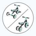 Bicicletă de echilibru cu trei roți Globber Learning Trike 2w1 mint 13