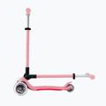 Trotinetă cu 3 roți pentru copii Globber Primo Foldable Plus Lights pastel pink 7