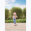 Trotinetă cu 3 roți pentru copii Globber Primo Foldable Plus Lights pastel pink 10