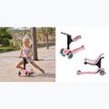 Trotinetă cu 3 roți pentru copii Globber Go.Up Sporty Lights pastel pink 16