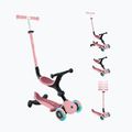 Trotinetă cu trei roți pentru copii Globber Go.Up Active Lights 360 pink