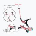 Trotinetă cu trei roți pentru copii Globber Go.Up Active Lights 360 pink 2
