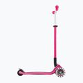 Trotinetă cu trei roți pentru copii Globber Master Lights fuchsia 2
