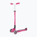Trotinetă cu trei roți pentru copii Globber Master Lights fuchsia 4