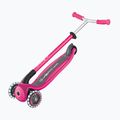 Trotinetă cu trei roți pentru copii Globber Master Lights fuchsia 6