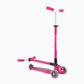 Trotinetă cu trei roți pentru copii Globber Master Lights fuchsia 10