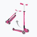 Trotinetă cu trei roți pentru copii Globber Master Lights fuchsia 11