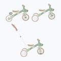 Bicicletă de echilibru cu trei roți cu mâner de ghidare Globber Learning Trike 2w1 Plus Ecologic pistachio