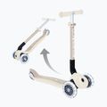 Trotinetă cu trei roți pentru copii Globber Junior Foldable Lights Eco coconut 6