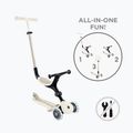 Trotinetă cu trei roți pentru copii Globber Go.Up Active Ecologic Lights coconut 2