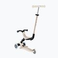 Trotinetă cu trei roți pentru copii Globber Go.Up Active Ecologic Lights coconut 9