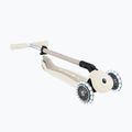 Trotinetă cu trei roți pentru copii Globber Go.Up Active Ecologic Lights coconut 13