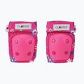 Set de apărători pentru copii Globber Toddler deep pink/flowers 4
