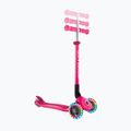 Trotinetă cu trei roți pentru copii Globber Primo Foldable Lights fuchsia 10