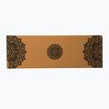 Yoga Design Lab Cork Cork maro yoga mat CorM-3.5-Mandala negru 2