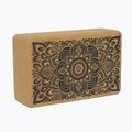 Cărămidă de yoga Yoga Design Lab Cork Yoga BL-Cork-Mandala, negru 7