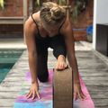 Saltea de yoga YogaDesignLab Combo Yoga, roz, CM-3.5-Tribeca Sand 6