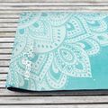 Saltea de yoga YogaDesignLab Combo Yoga, albastru, CM-1.5-Mandala Turquoise 12
