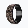 Roată de yoga Yoga Design Lab Wheel WH-Cork-Mandala Black, negru 2