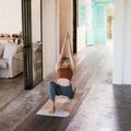 Yoga Design Lab Cork Cork maro yoga mat CorM-3.5-Mandala White 6