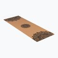 Yoga Design Lab Cork Cork maro yoga mat CorM-1.5-Mandala negru