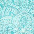 Yoga Design Lab Curve albastru CurM-3.5-Mandala Turquoise 12