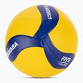 Minge de volei Mikasa V360 SL yellow/blue mărimea 5 2