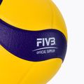 Mikasa Volleyball galben-albastru V320W 3
