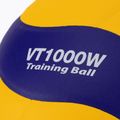 Minge de volei Mikasa VT1000W yellow/blue mărimea 5 3