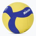 Minge de volei Mikasa VS123W yellow/blue mărimea 5 2