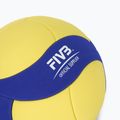 Minge de volei Mikasa VS123W yellow/blue mărimea 5 3