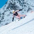 Geacă de schi pentru femei Descente Shoulder Shirring bloom pink 2