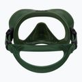 Mască de scufundări Tusa Zeense Pro verde-albastru M1010S 5