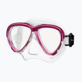 Mască de scufundări TUSA Intega pink