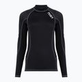 Bluză cu mânecă lungă pentru înot damă TUSA Black rashguard