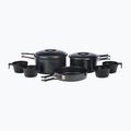 Vango 4 persoane Set de gătit antiaderent pentru gătit negru ACXCOOK 009U05