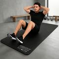 Covoraș de yoga Phoenix Fitness black 5
