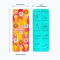 Covoraș de yoga pentru copii Myga Sweet Tooth yellow 5