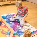 Covoraș de yoga pentru copii Myga Sweet Dreams purple 8