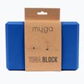 Cub pentru yoga Myga Foam Block do jogi navy 2
