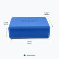 Cub pentru yoga Myga Foam Block do jogi navy 3