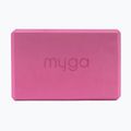 Cub pentru yoga Myga Foam Block pink
