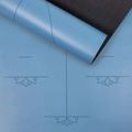 Covoraș de yoga Myga Alignment XL 6 mm blue 3