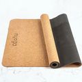 Covoraș de yoga Myga Cork/Rubber 2 mm brown 6