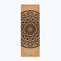 Covoraș de yoga Myga Mandala XL 6 mm brown