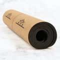 Covoraș de yoga Myga Alignment XL 6 mm brown 9