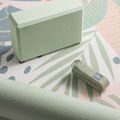 Set de yoga Myga Palm Yoga Set mat + block + green strap 5