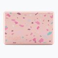 Cub pentru yoga Myga Terazzo do jogi pink