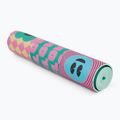 Set de yoga Myga Spirit Yoga Set mat + block + turquoise strap 3