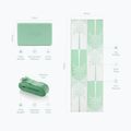 Set de yoga Myga Sage Palm Yoga Set mat + block + green strap 13